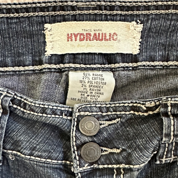 Hydraulic Navy Women's Skinny Jeans - Picture 2 of 6